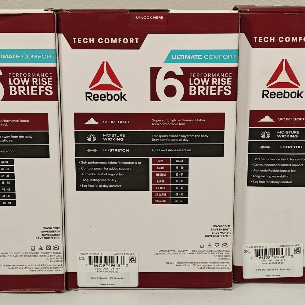 Reebok brand new